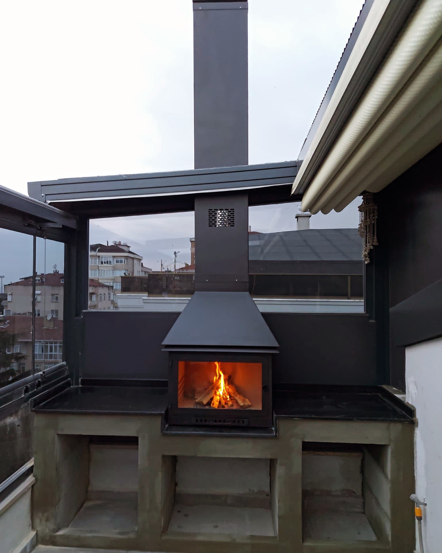 Döküm Barbekü Modeli