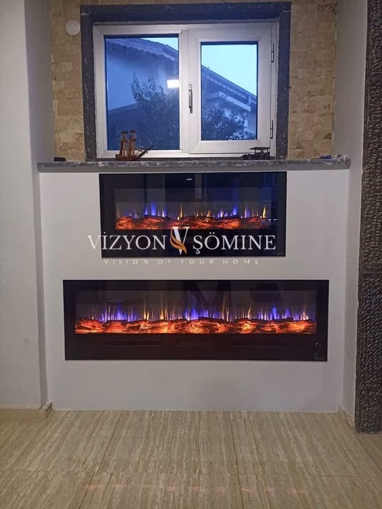 Elektrikli Şömine Modeli