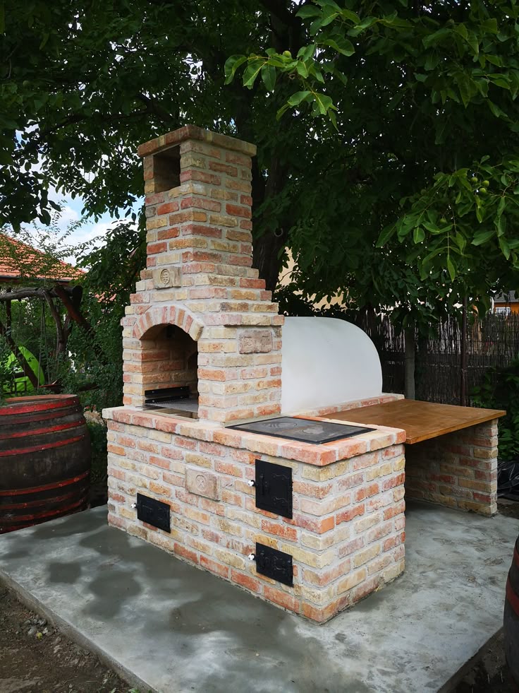 Taş Kaplamalı Pizza Fırını