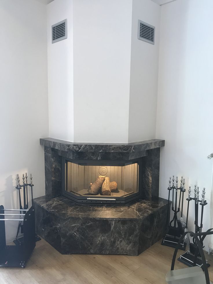 Oval Tasarım Şömine